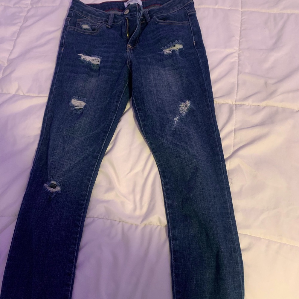 ripped jeans